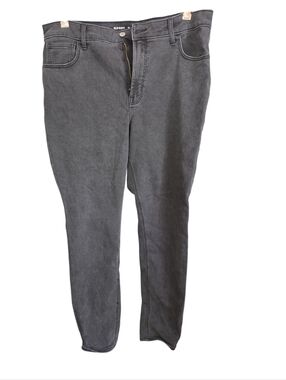 Old Navy Black High Rise  Rockstar Super Skinny Jeans Preloved Size 16